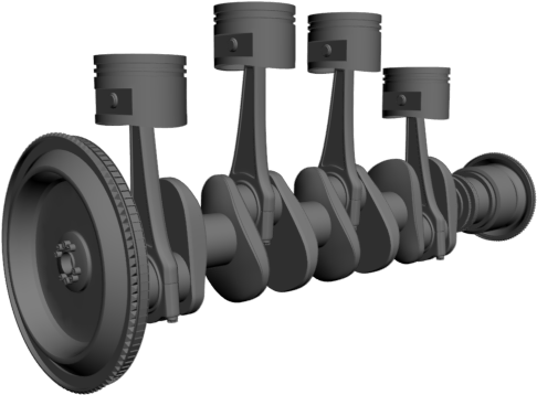 Piston Turntable 0013 - Piston (600x600), Png Download