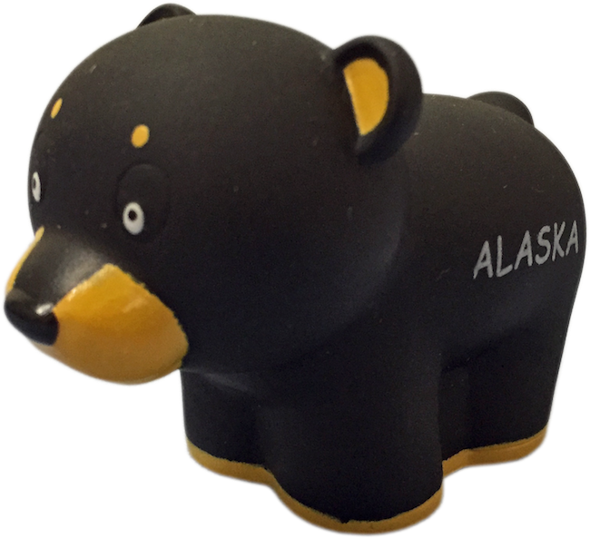 Black Bear Tub Toy - American Black Bear (650x593), Png Download