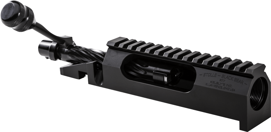 Black Bear Tactical Rifle Action - Kelbly Black Bear Action (950x500), Png Download