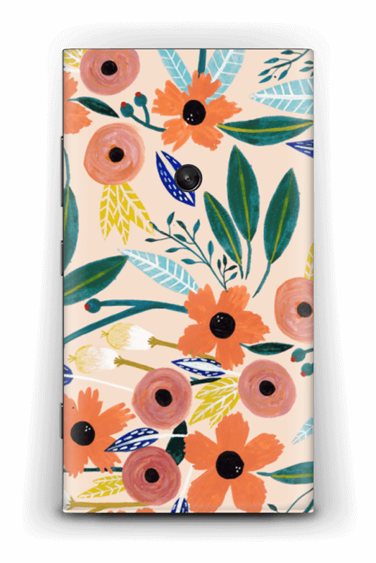 Summer Flower Mix Skin Nokia Lumia - Iphone (534x800), Png Download