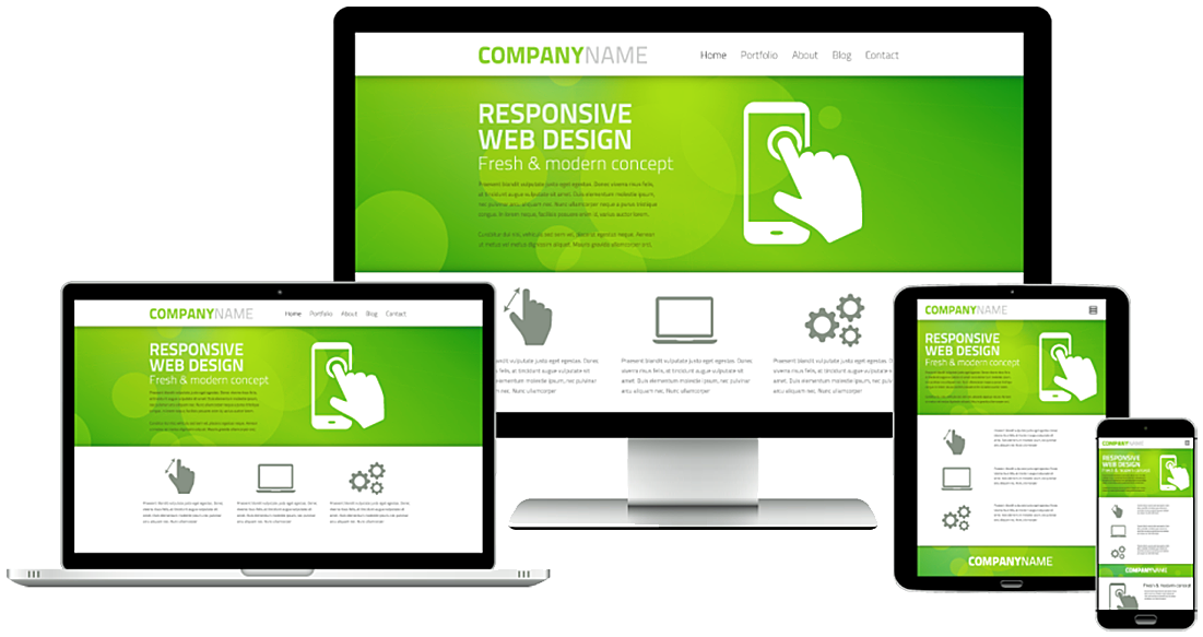 Download Website Design - Responsive Websites Mobile Png - Full Size ...