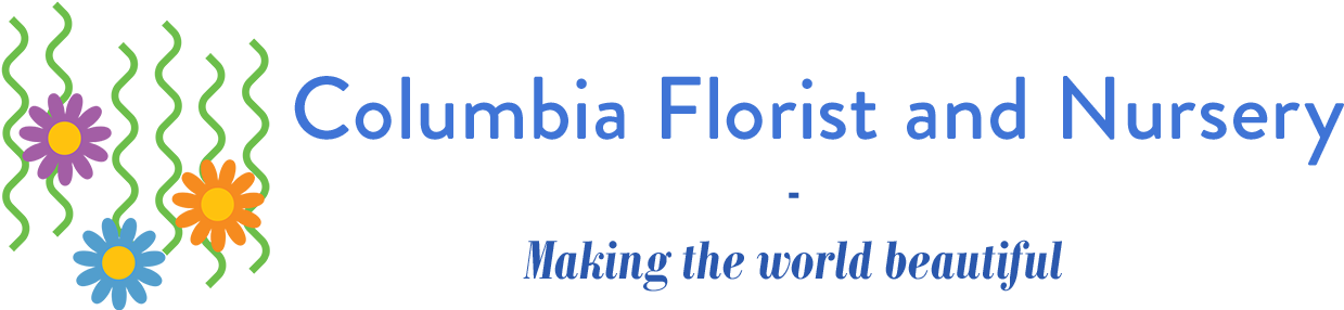 Columbia Florist And Nursery - Columbia Florist & Nursery Inc (1266x291), Png Download