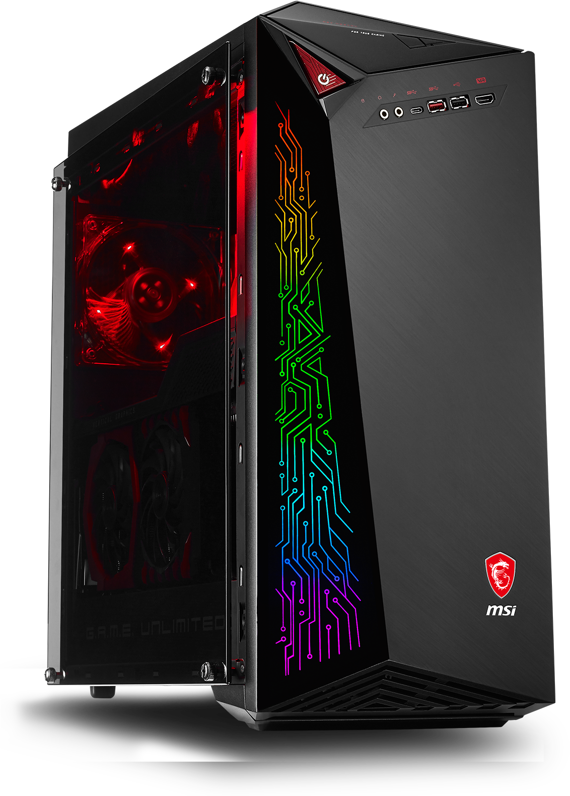 Image - Msi Infinite A Vr7re-019eu Computer (1179x1700), Png Download
