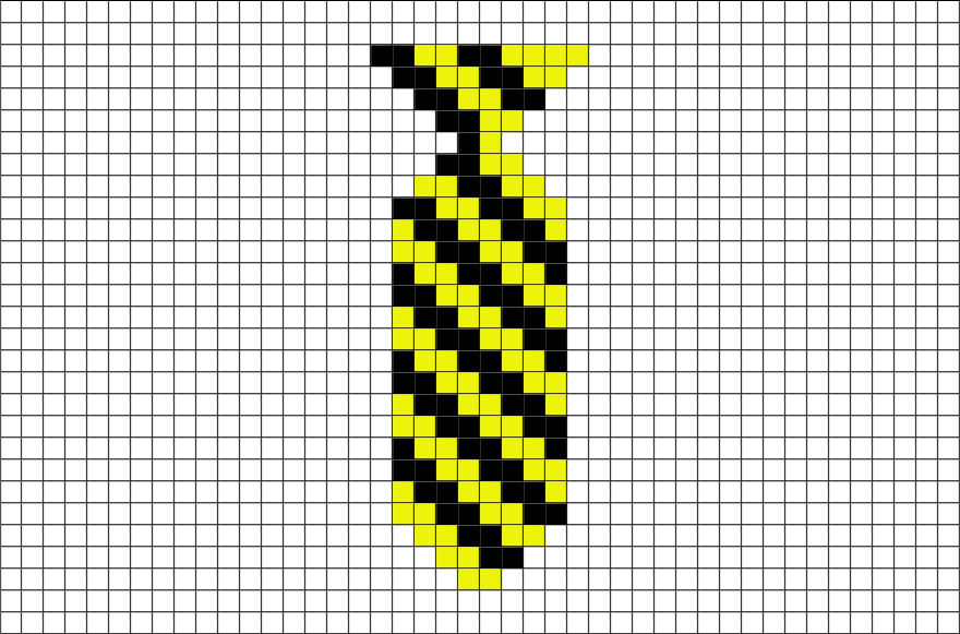 Moon Perler Bead Pattern (880x581), Png Download