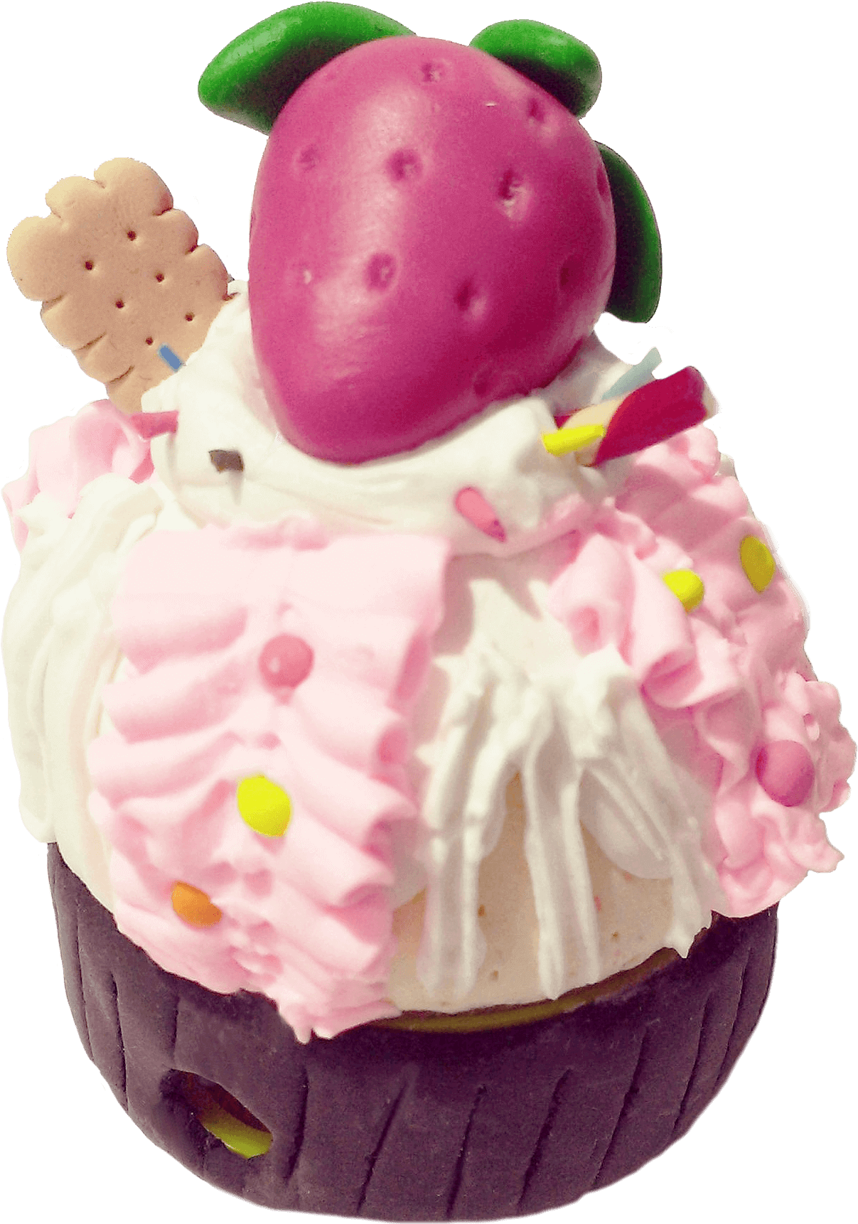 Cream Clay23 - Cupcake (1952x1952), Png Download