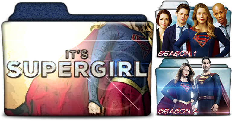 Windows Png To Ico Png Black And White Download - Trends International Supergirl Cousins Wall Poster (768x408), Png Download