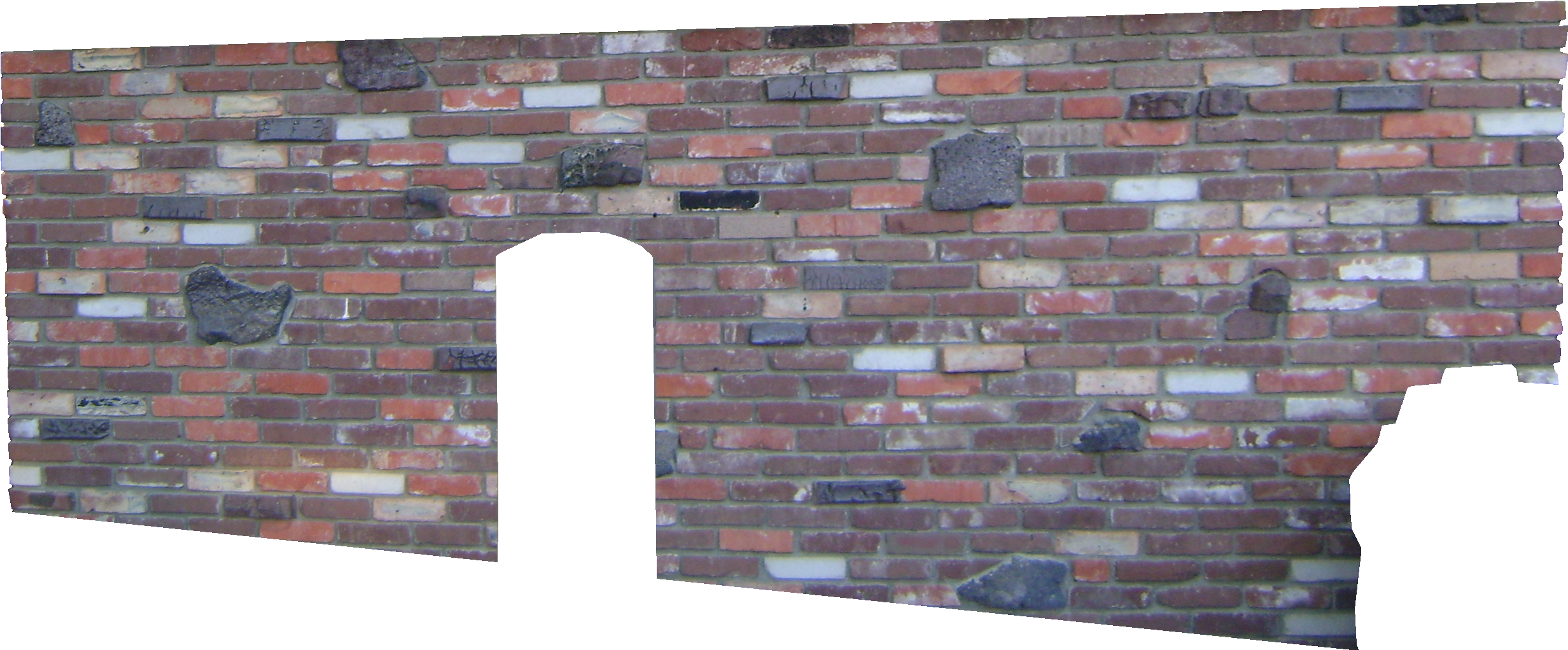 Rectified Texture Detail - Wall (2463x2463), Png Download