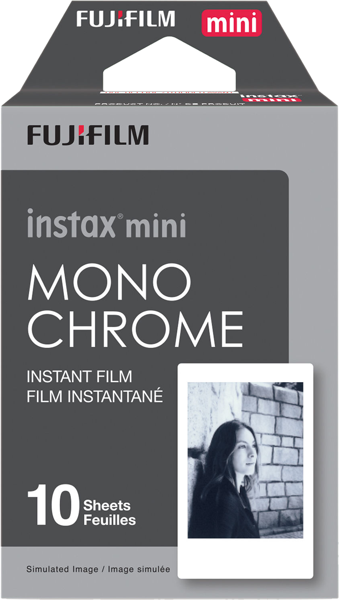 Fujifilm Instax Mini Instant Film Monochrome - Fujifilm Instax Share Sp 2 (1600x1200), Png Download