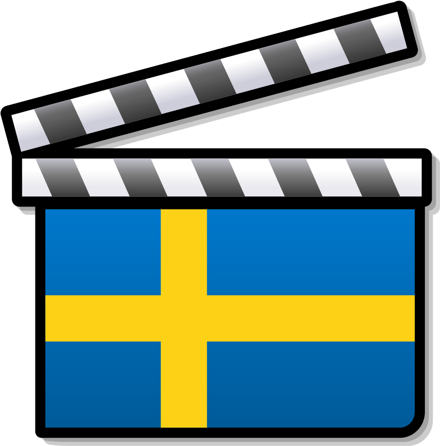 Sweden Film Clapperboard - New Zealand Cinema (1024x1024), Png Download
