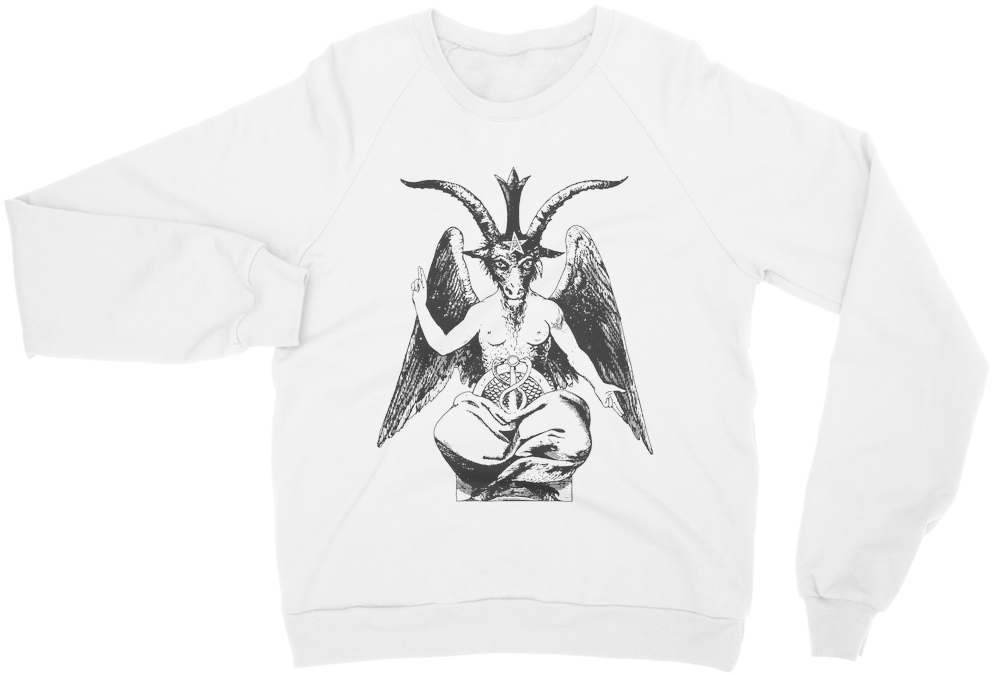 Baphomet Black ﻿classic Adult Sweatshirt - T-shirt (1024x1024), Png Download