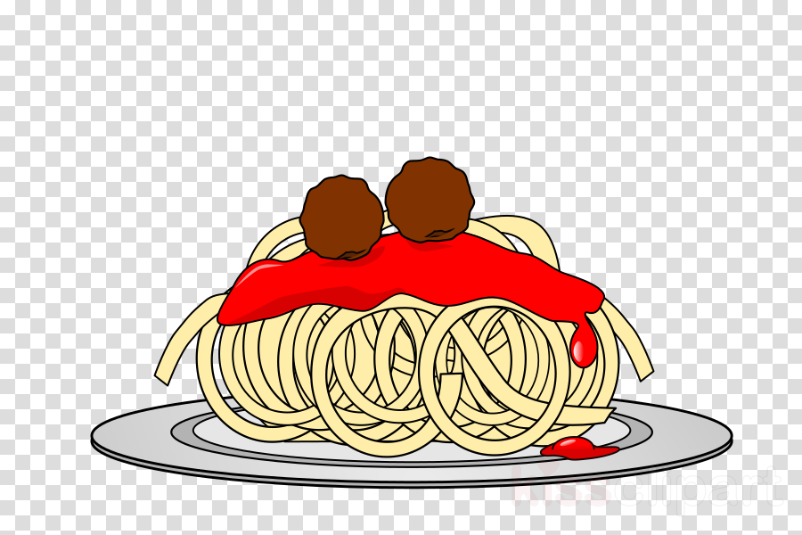 Spaghetti Png Clipart Spaghetti With Meatballs Pasta - Transparent Background Wi Fi Icon (900x600), Png Download