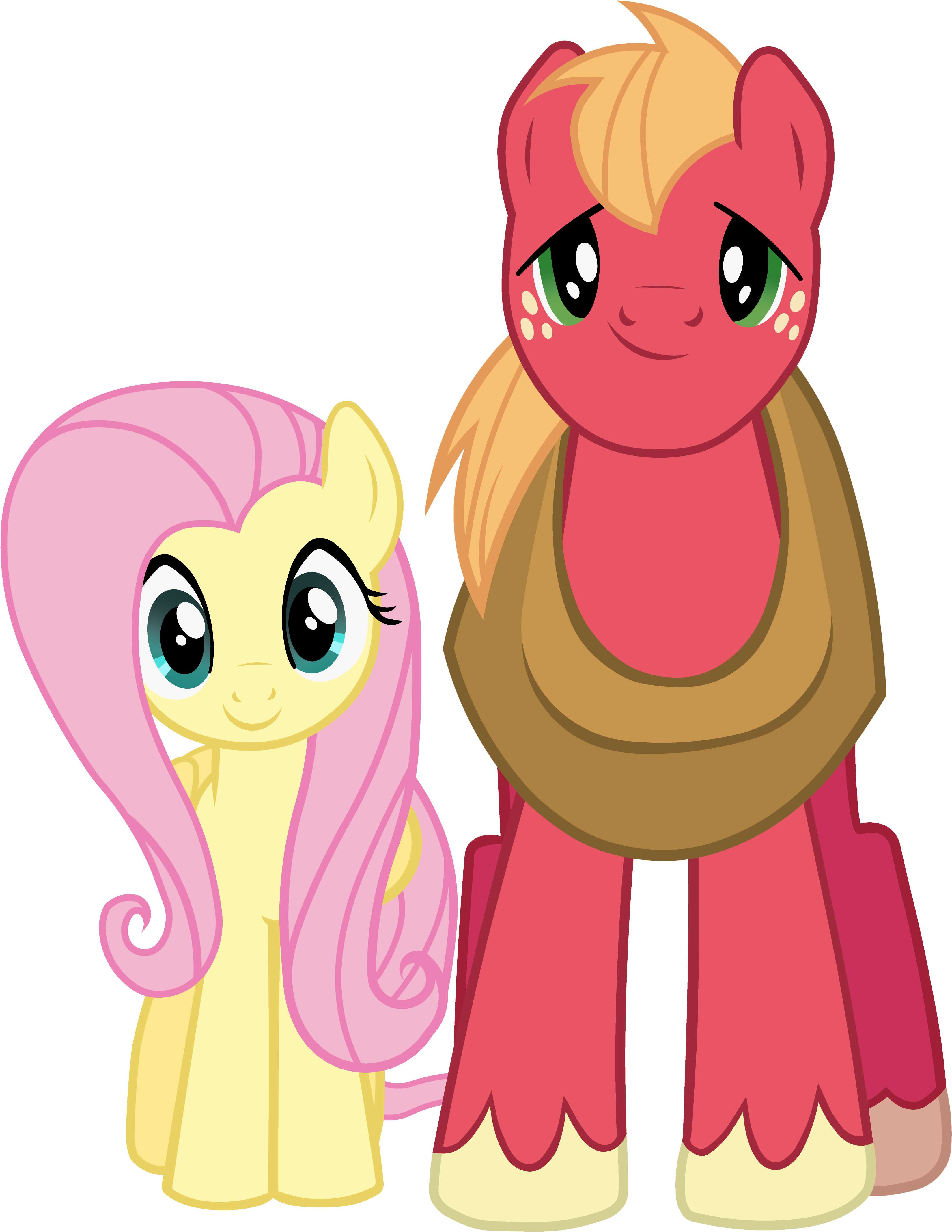 Bobthelurker, Big Macintosh, Earth Pony, Fluttermac, - Big Mac Y Fluttershy (3298x4266), Png Download