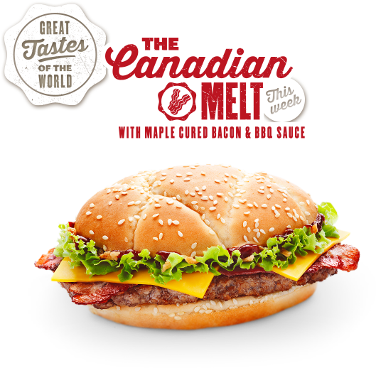 From Big Macs To Snack Wraps - Cheeseburger (886x540), Png Download