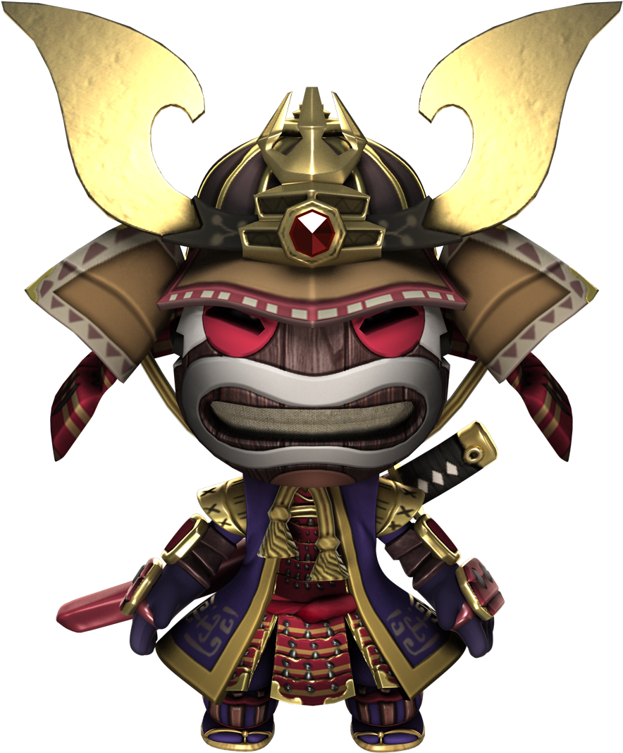 10 39 45 697 Samuraifront - Little Big Planet Samurai (1200x1200), Png Download