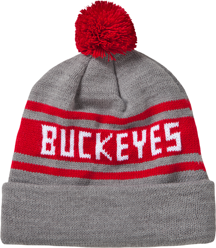 Homage Ohio State Buckeyes College Scarlet & Grey Ski - Ohio State Hats Transparent (900x900), Png Download