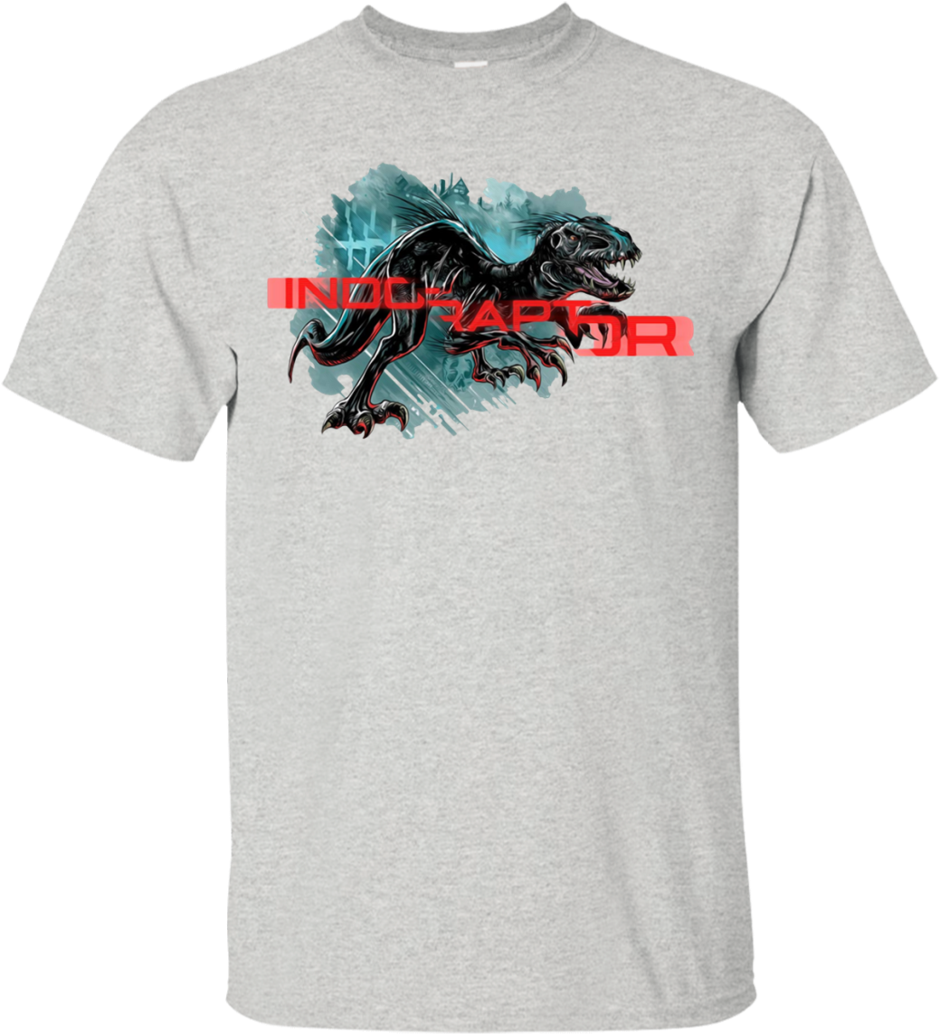 Jurassic World Fallen Kingdom Indoraptor T Shirt Hoodie - Love My Great Dane Paw Print Heart Dog Owner T-shirt (1155x1155), Png Download