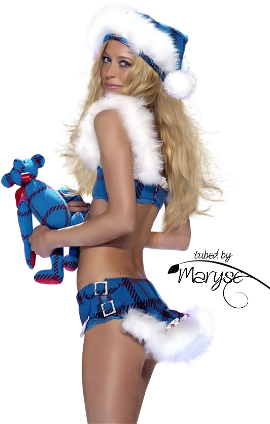 Psp Tubes & Créations De Maryse - Mrs. Claus (590x849), Png Download