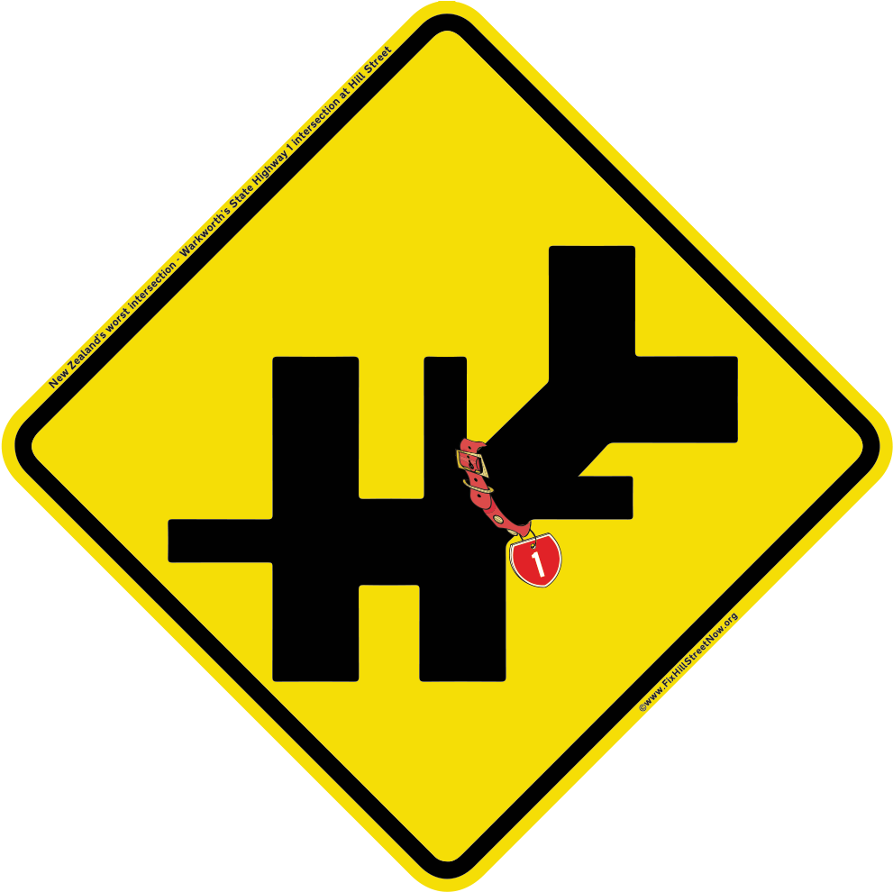 Hair Pin Bend Safety Signs (1000x995), Png Download