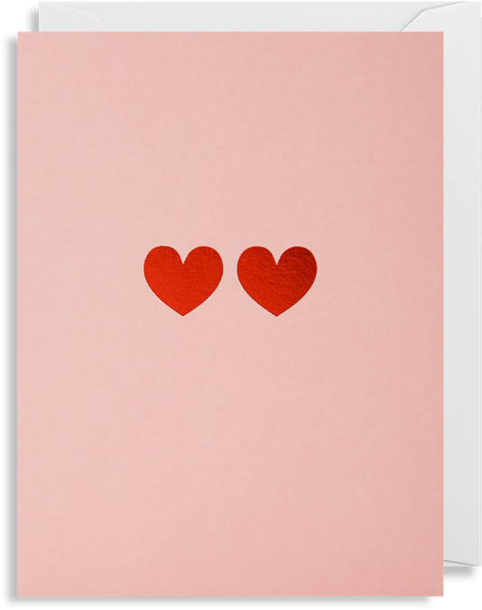 Two Hearts - Heart (956x1024), Png Download