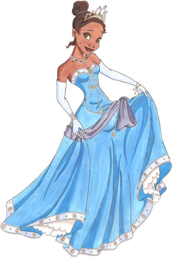 Tiana (600x867), Png Download