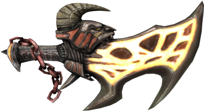God Of War 3 Kratos Ue3 Rendition - Dagger (1024x576), Png Download