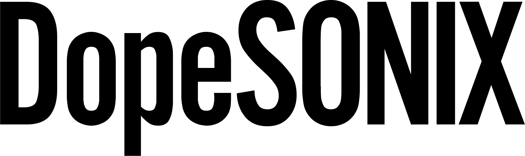 Buy Dopesonix Vst Plugins, Dopesonix Instruments And - Black (1738x519), Png Download