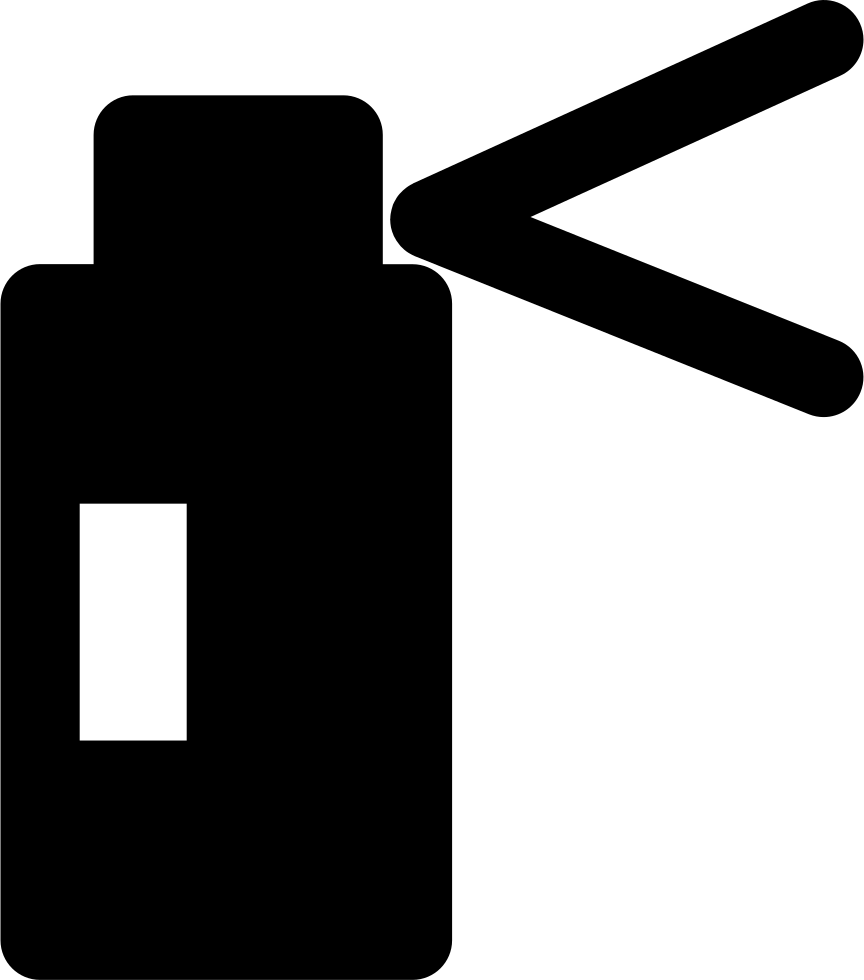 Png File - Icone Lata De Spray (864x980), Png Download