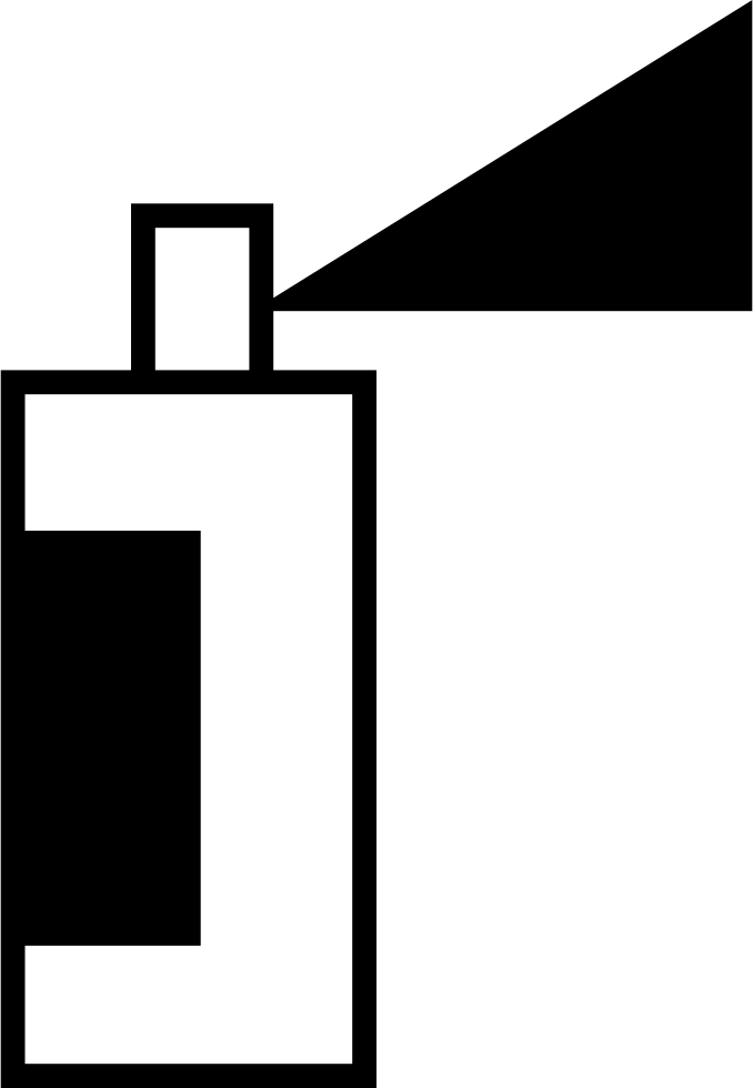 Spray Can Spraying Comments - Difusor Icono (678x980), Png Download