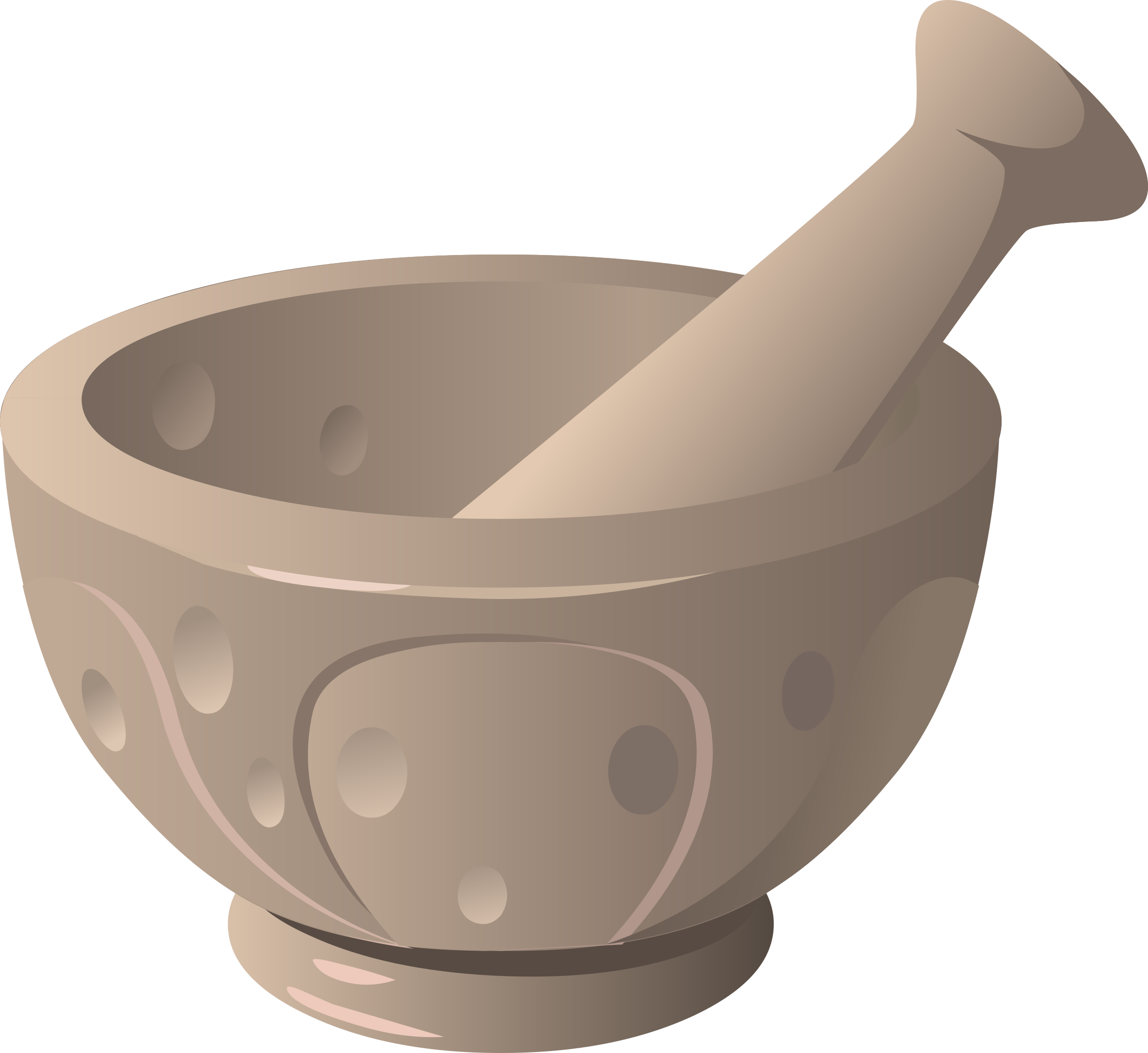 This Free Icons Png Design Of Tools Mortar And Pestle (2400x2201), Png Download
