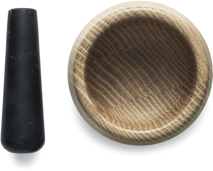 Craft Mortar & Pestle, Black-0 - Normann Copenhagen Craft Mortar & Pestle (1200x905), Png Download