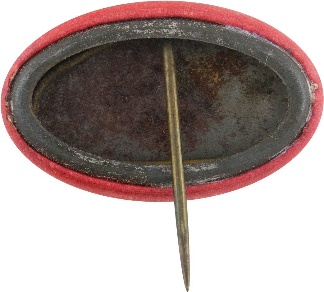 Harris-polk Hat Company Button Back Advertising Button (1103x1000), Png Download