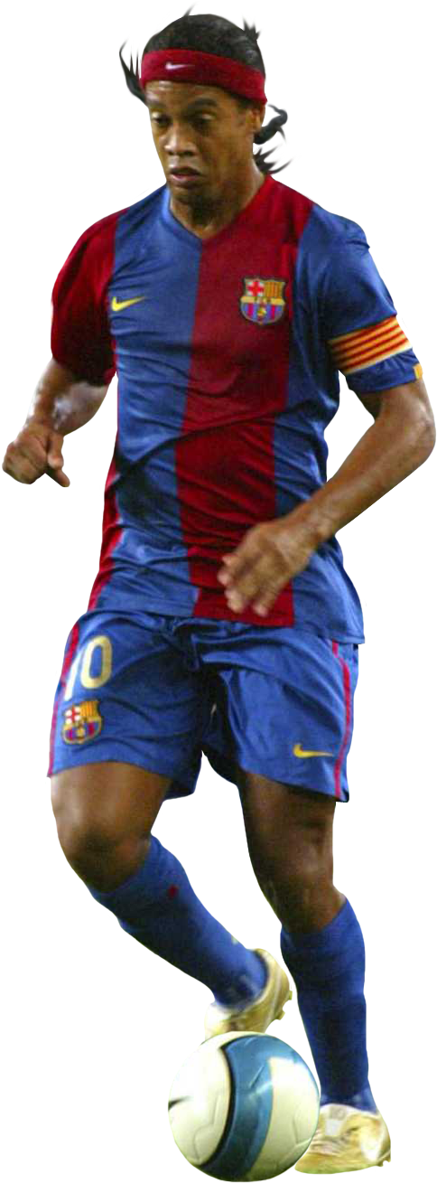 Ronaldinho - Soccer Player (494x1308), Png Download
