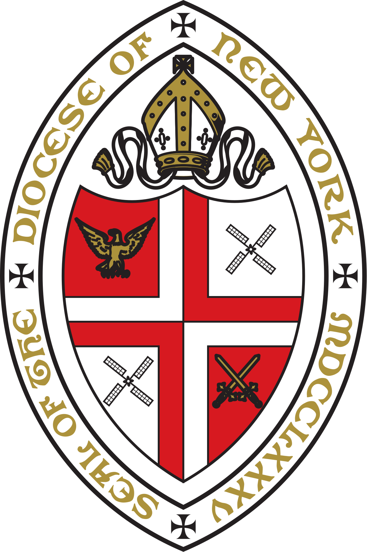 Episcopal Diocese Of New York (1200x1805), Png Download