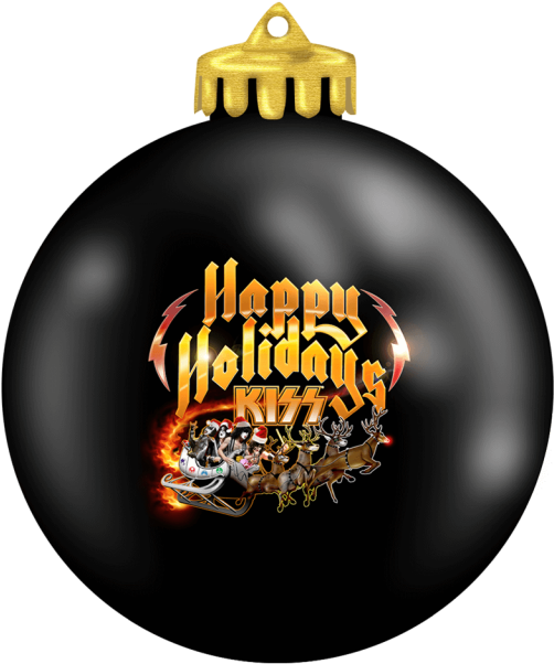 Kissmas Ornament (640x640), Png Download
