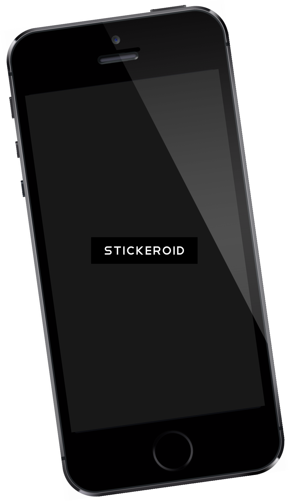 In Hand White Iphone - Samsung Galaxy A6 / A6+ (977x1692), Png Download