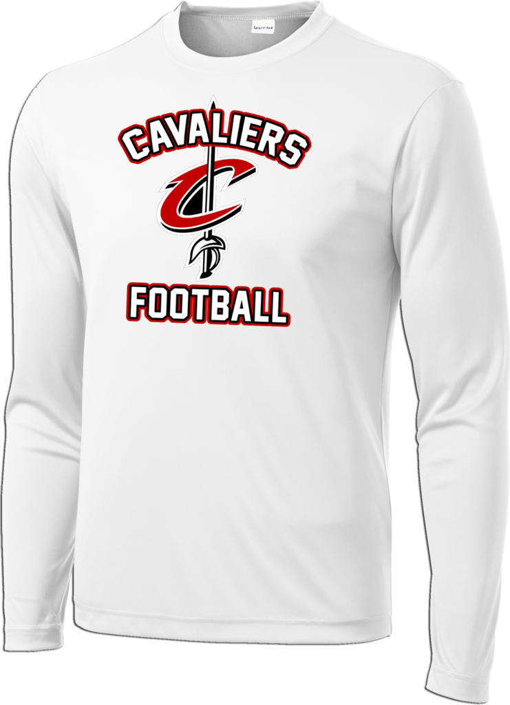 Cavaliers Football Logo Long Sleeve Dri-fit Tee - Virginia Cavaliers Football (741x1024), Png Download