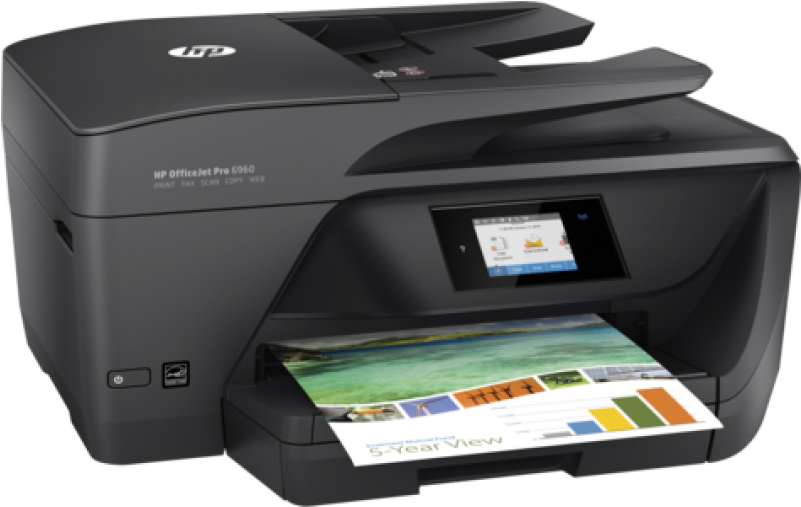 Принтер Hp Officejet Pro 6960 All In One Printer A4 - Hp Officejet Pro 6962 (800x800), Png Download