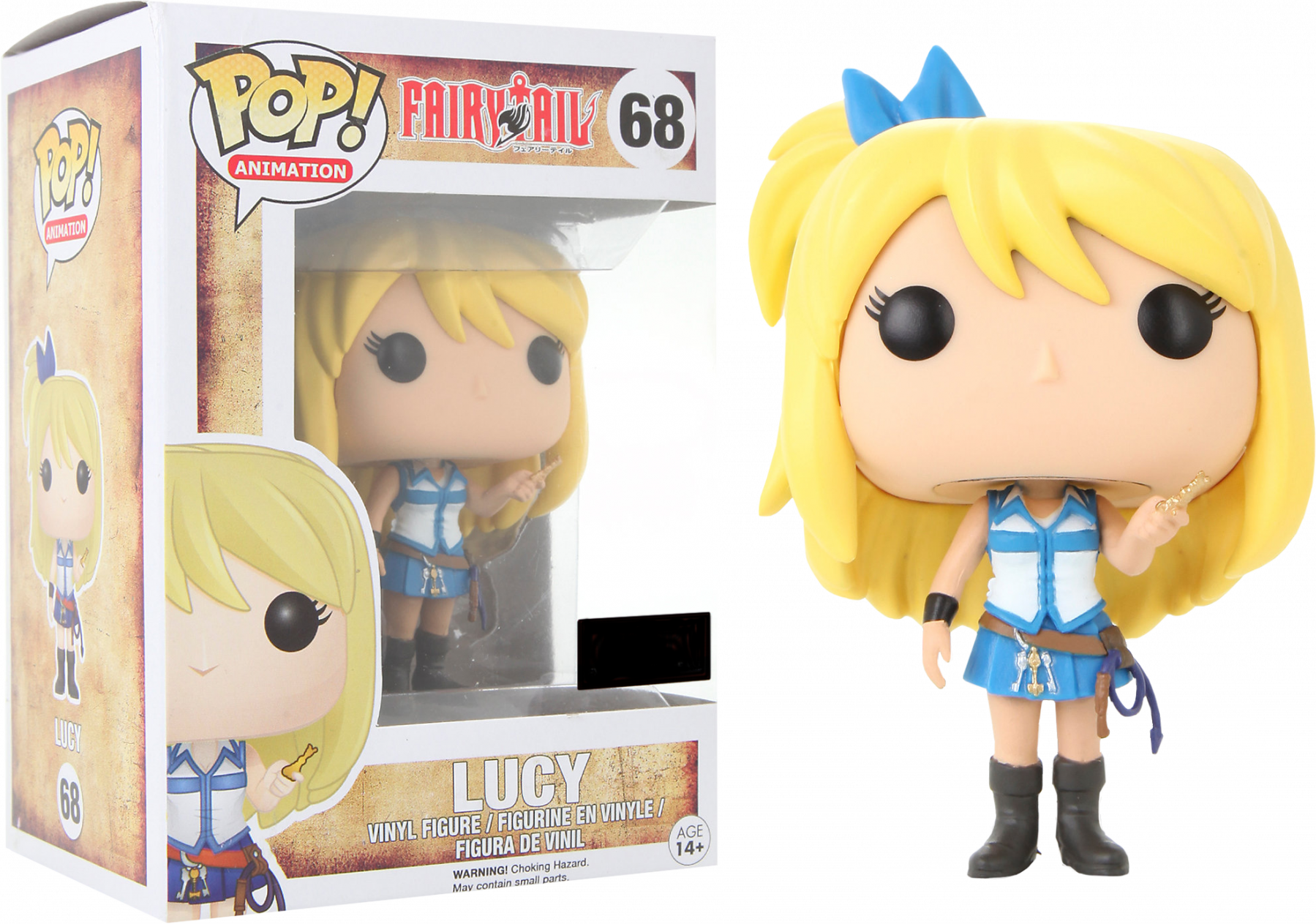 Fairy - Fairy Tail Lucy Pop Vinyl (1799x1263), Png Download