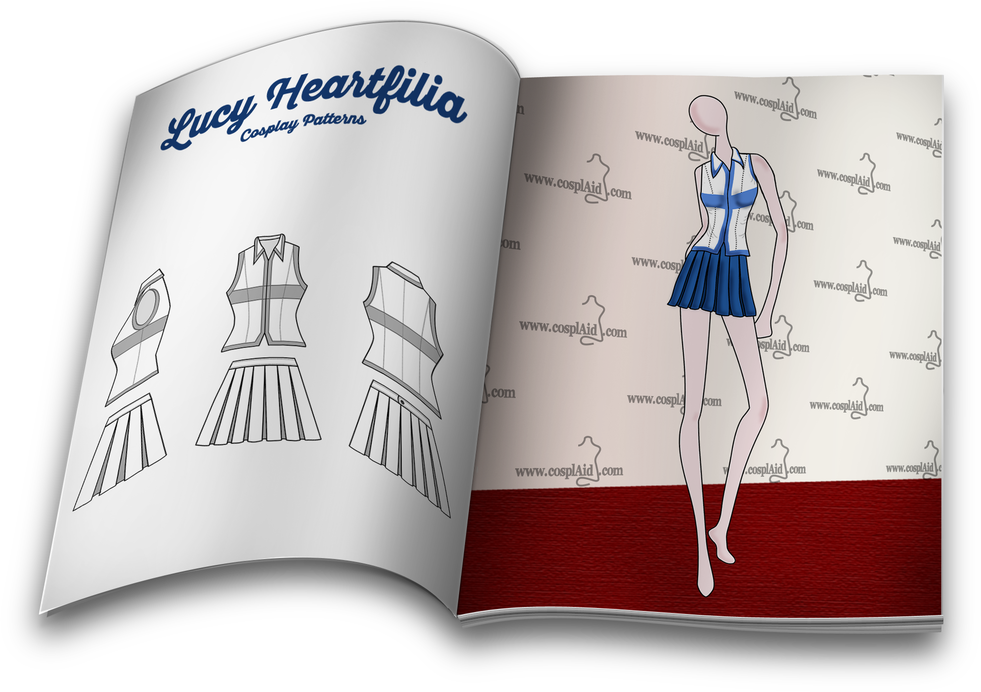 Lucy Heartfilia - Dazcos Us Size Women's Maka Albarn Cosplay Costume (2500x1680), Png Download