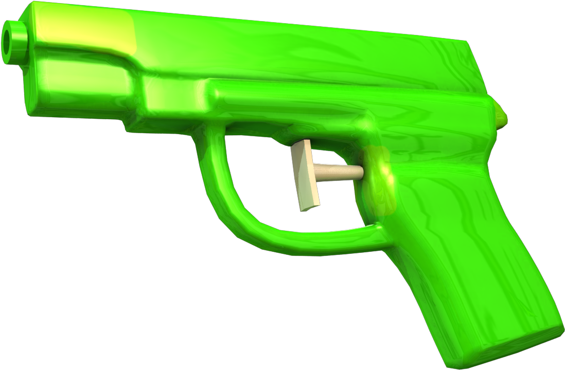 Water Gun Gun Emoji Transparent (1920x1080), Png Download