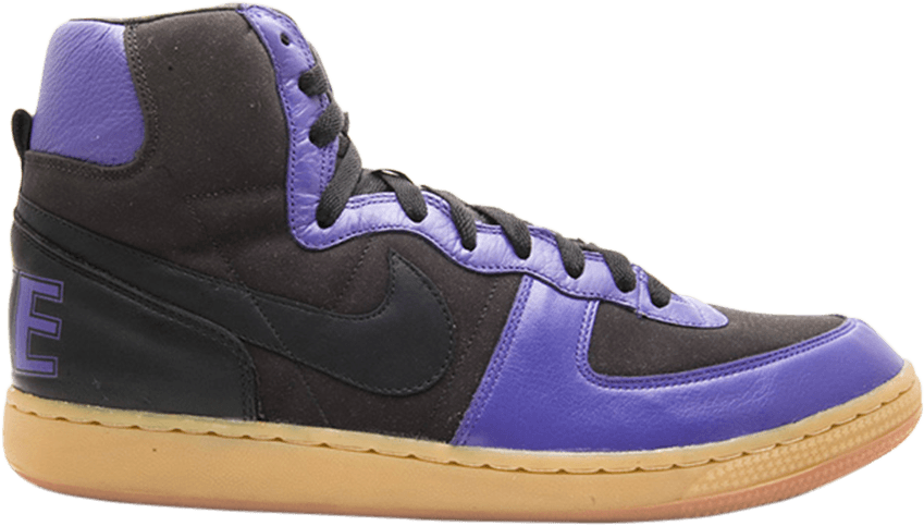 Terminator High Premium - Nike Terminator Black Purple (849x483), Png Download