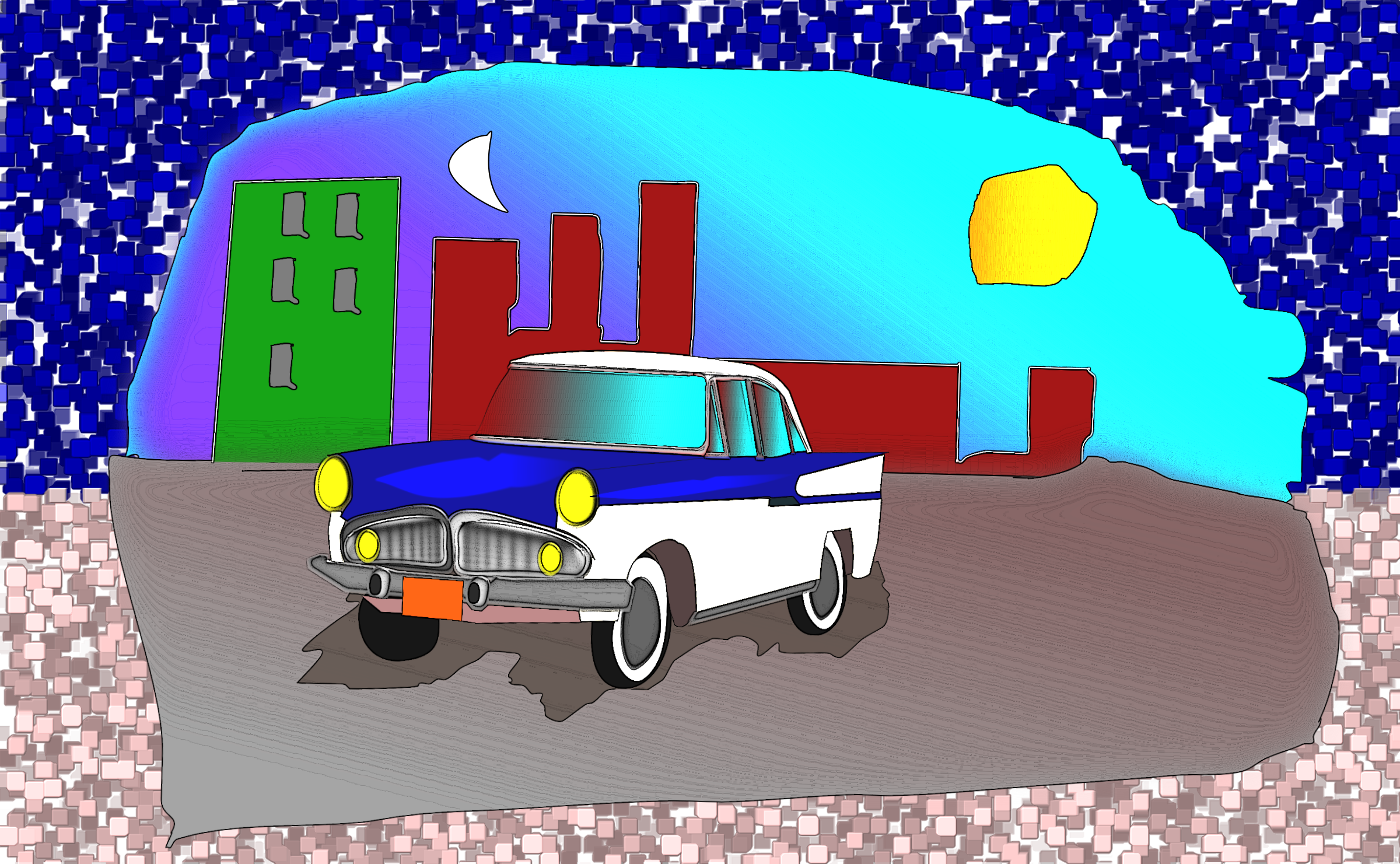 This Free Icons Png Design Of Lua E Sol (2400x1481), Png Download