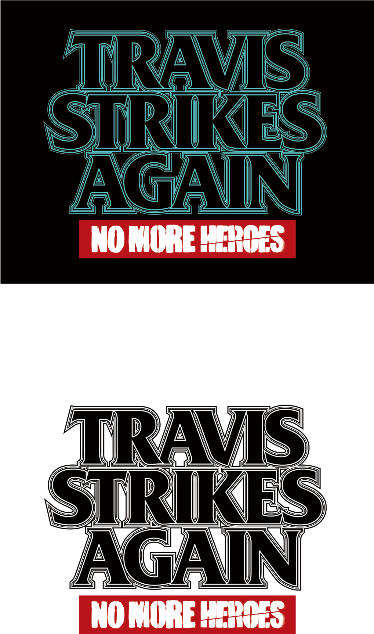 Captura De Pantalla - Travis Strikes Again No More Heroes Logo (1224x2160), Png Download