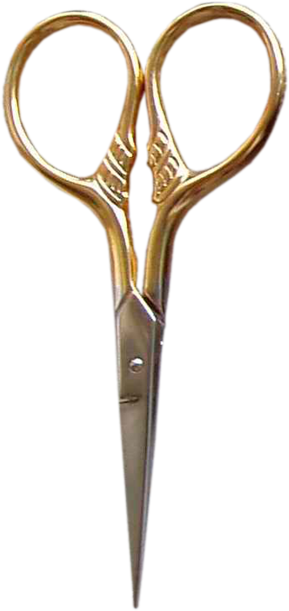 Florju Mypassionforsewing Elmt Png Passion And Album - Transparent Background Gold Scissors Png (593x1255), Png Download