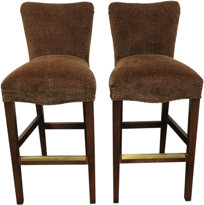 Merry Animal Print Bar Stools Leopard Shapeyourminds - Bar Stool (1024x1024), Png Download