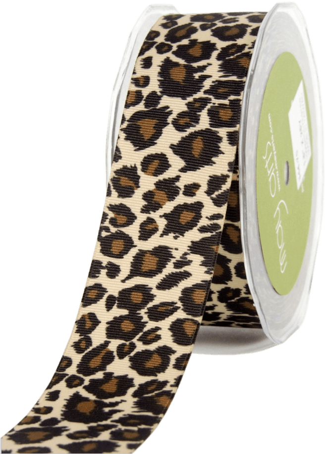 Download Cheetah Print Ribbon - May Arts - Animal Print Grosgrain ...