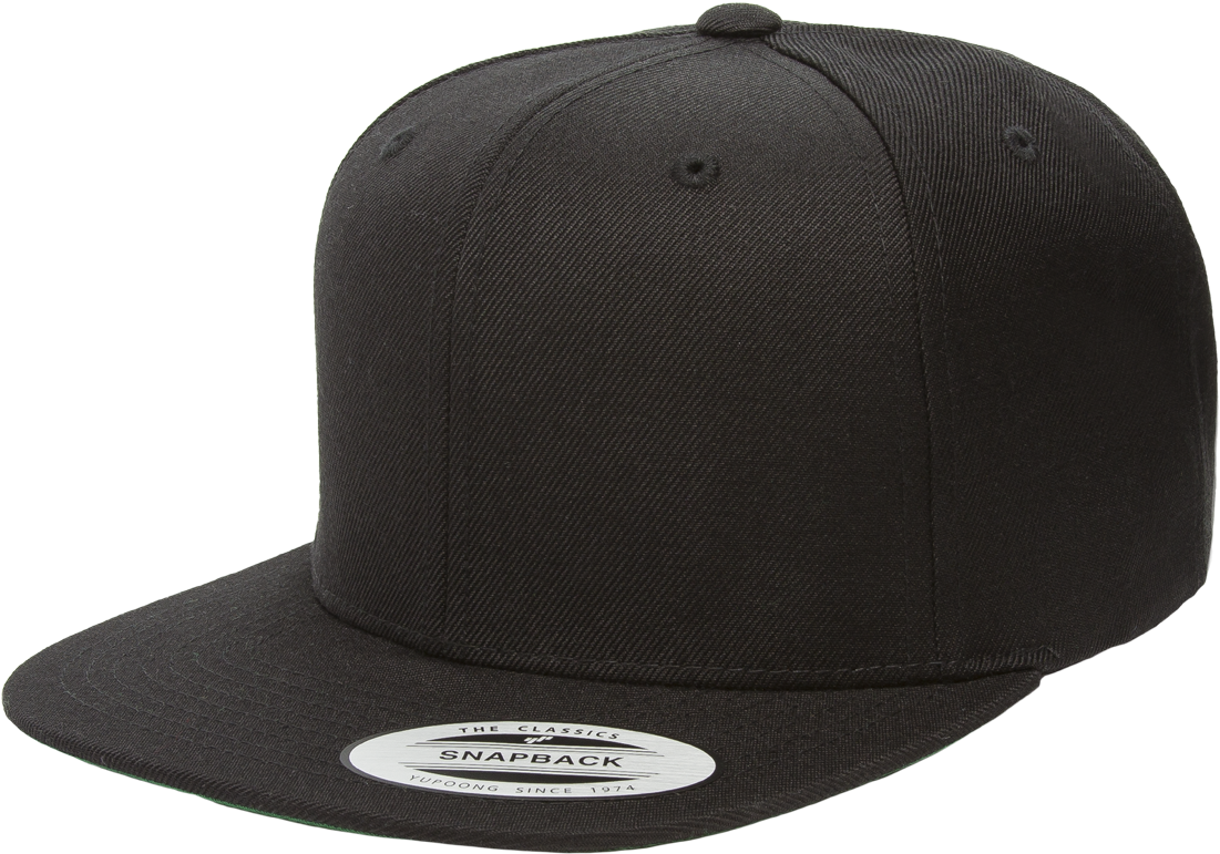 Yupoong Premium Classic Embroidery - Original Yupoong Pro-style Wool Blend Snapback Snap (1100x1100), Png Download