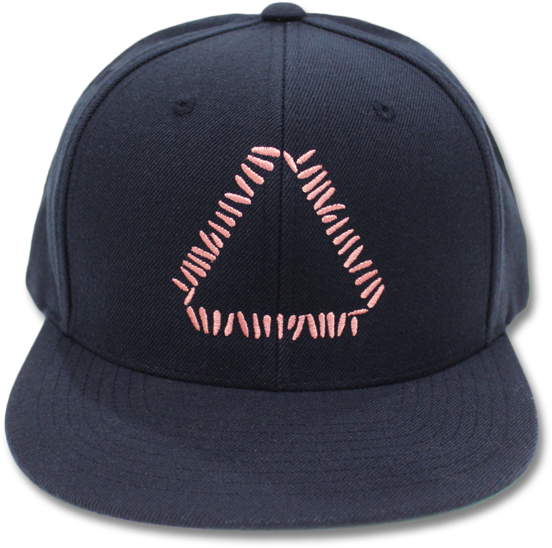 Embroidered Triangle Logo Snapback - Top Logo Snapback (600x600), Png Download