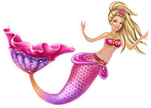 Image Transparent Download Png Images Free Download - Barbie Mermaid Transparent Background (626x451), Png Download