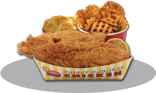 Cajun Style Fish - Chicken Variety Items Png (500x400), Png Download